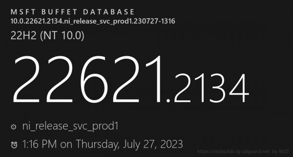 Windows11Ƴ8۷eKB5029263汾22621.2134Ԕ