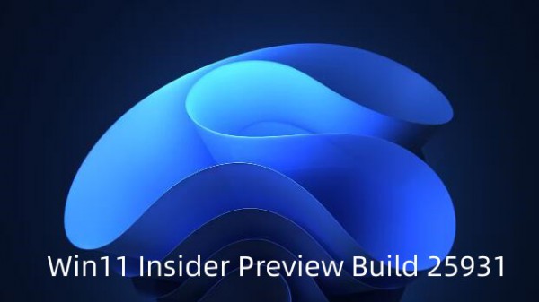 Win11 Insider Preview Build 25931l(f)DC λ㷨MԔ