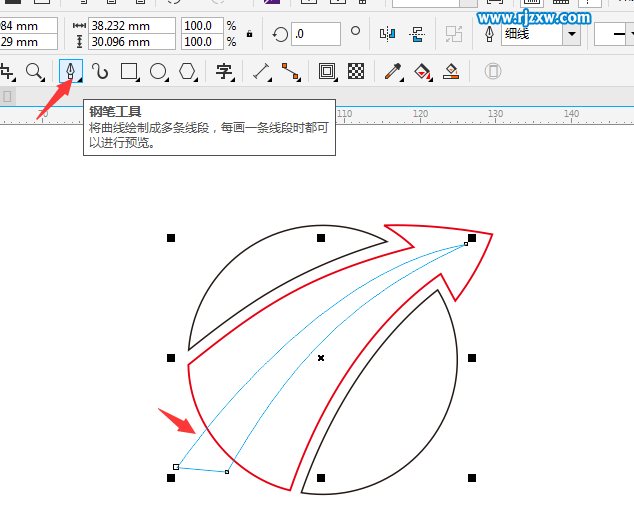 CoreldrawܛLƈAc^MϵLOGO-8